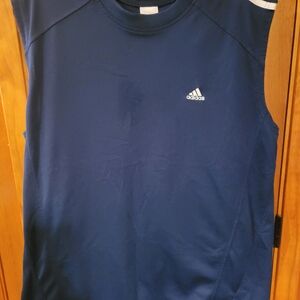 Adidas Navy Blue Sleeveless Top